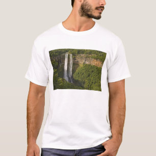Chamarel Waterval-hoogste op Mauritius, meer dan T-shirt