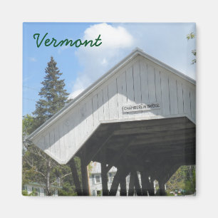 Chamberlin Bridge - Vermont Magneet