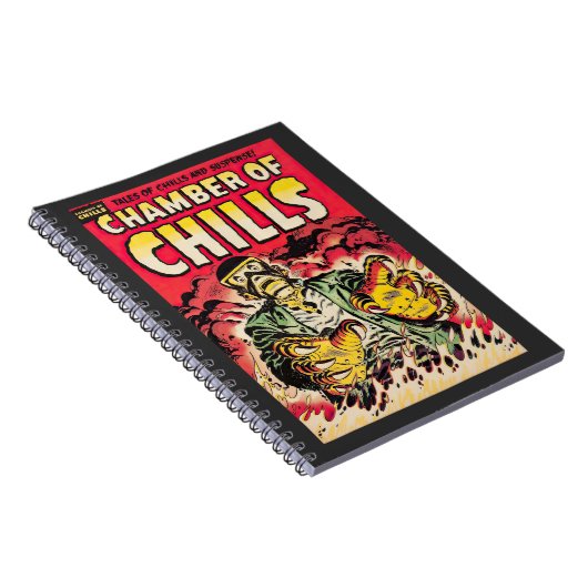 Chambers of Chills Comic Thrills Notitieboek (Rechterzijde)