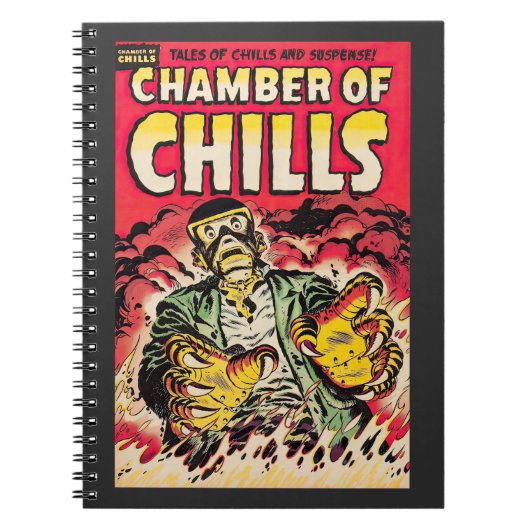 Chambers of Chills Comic Thrills Notitieboek (Voorkant)