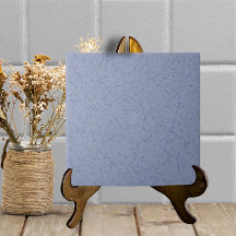Chambray blauw gekraakt glazuur eenvoudige moderne