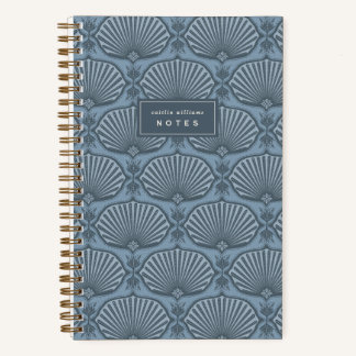 Chambray Blue | Deco Fans Personalized Notitieboek