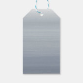 Chambray krab kustbruiloft cadeaulabel (Achterkant)