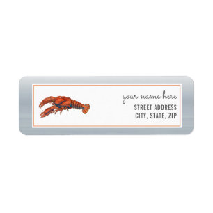 Chambray Lobster Etiket