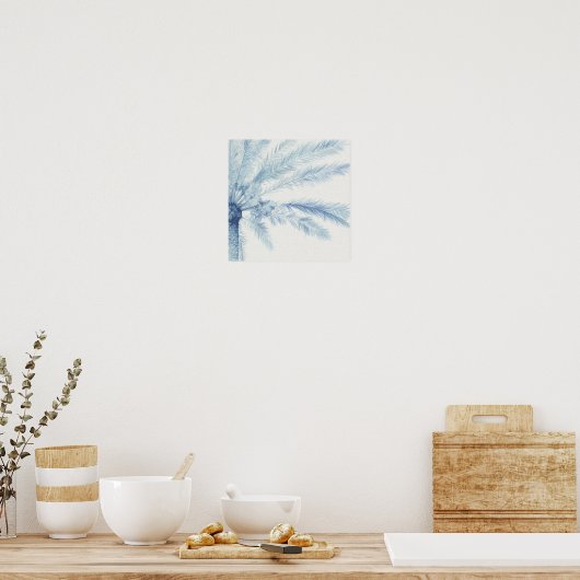 Chambray Palms II Poster (Keuken)