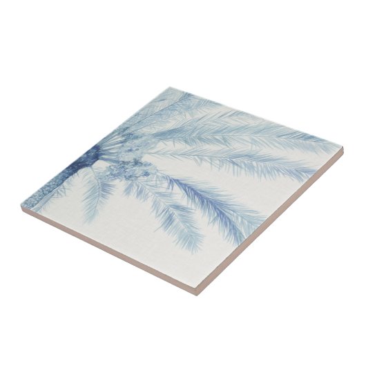 Chambray Palms II Tegeltje (Zijkant)