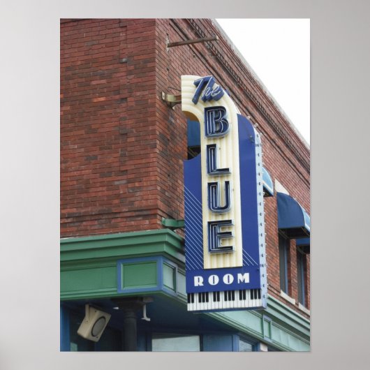 Chambre Bleue Historique - Poster de Kansas City (Devant)