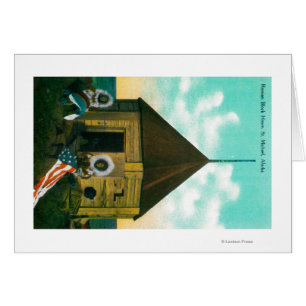 Chambre de bloc russe à St Michael, Alaska