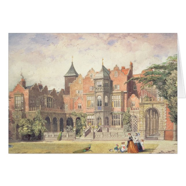 Chambre de la Hollande, Kensington (Devant horizontal)