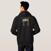 Chambre rocheuse de parc de point de sweat - shirt (Dos entier)