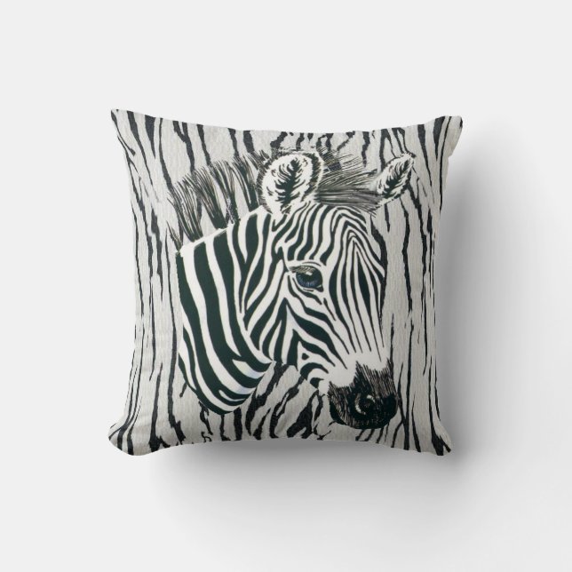 Chambre Zebra, Lit ou Coussin de canapé (Recto)