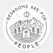 Chambres Pour Personnes Stickers (Devant)