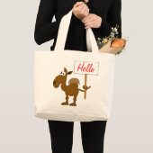 Chameau avec le sac de signe (Devant (produit))