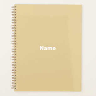 Chameau minimaliste beige nom personnalisé année m