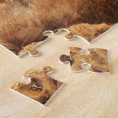 Chameau - puzzle (Côté)