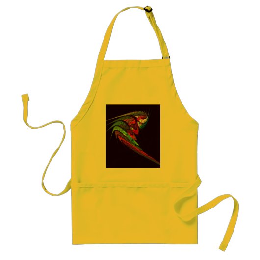 Chameleon Abstract Art Apron Standaard Schort (Voorkant)