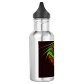 Chameleon Abstract Art Bottle Waterfles (Links)