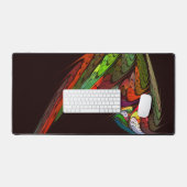 Chameleon Abstracte kunst Bureaumat (Keyboard & Muis)
