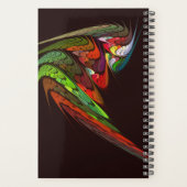 Chameleon Abstracte kunst Planner (Achterkant)