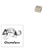 CHAMELEON ANIMAL TAMPON EN CAOUTCHOUC (Tamponné)