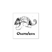 CHAMELEON ANIMAL TAMPON EN CAOUTCHOUC (Impression)