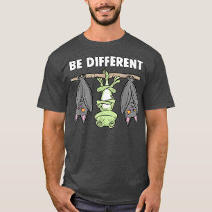 Chameleon Bat Fairytale Be Different  T-shirt
