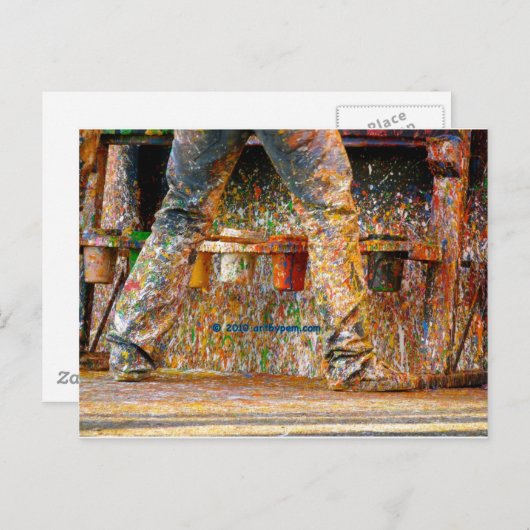 Chameleon Briefkaart (Voorkant / Achterkant)