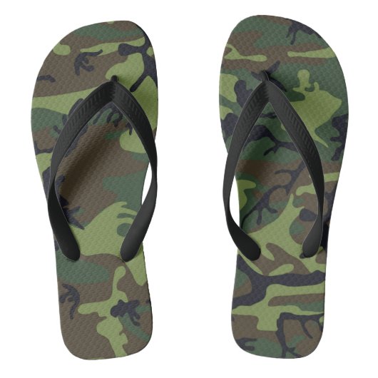 Chameleon Camo Teenslippers (Voetbed)
