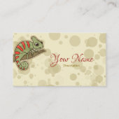 Chameleon - Carte de visite (Devant)