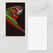 Chameleon Carte de visite d'art Abstrait (Devant / Derrière)