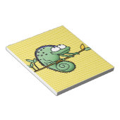 Chameleon Cartoon Lizard Cute Notitieblok (Schuin)