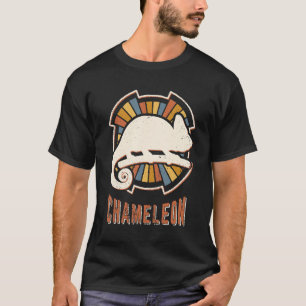 Chameleon  Classic Retro Animal Love T-shirt