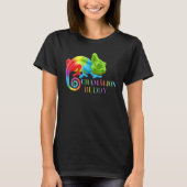 Chameleon Colourful Chameleon Pet Lizards T-shirt (Voorkant)