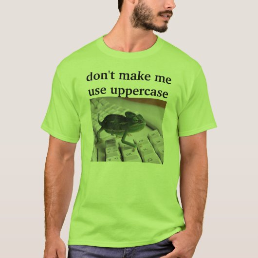 Chameleon Computer T-shirt (Voorkant)