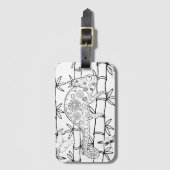 Chameleon Doodle Bagagelabel (Voorkant (verticaal))