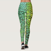 Chameleon Jaune Peau Verte Leggings & Pantalons de (Dos)
