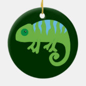 Chameleon Keramisch Ornament (Achterkant)