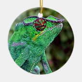 Chameleon Keramisch Ornament (Voorkant)