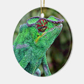 Chameleon Keramisch Ornament (Links)