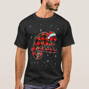 Chameleon Kerstkerstkerstkerstkerstkerstkerstmis m T-shirt