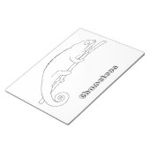 Chameleon-kleurstof notitieblokken plezier (Schuin)