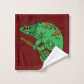 Chameleon Lizard (Gant de toilette)
