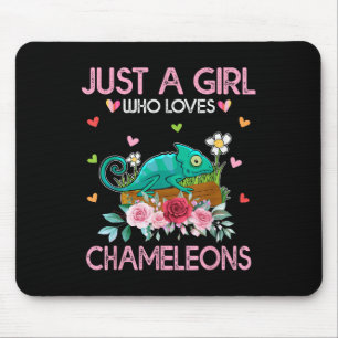 Chameleon Lover Vrouwen geven gewoon een meisje da Muismat