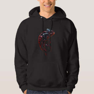 Chameleon Motif Dierenvriend Safari Reptile Hagedi Hoodie