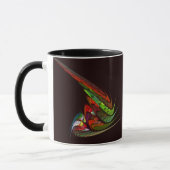 Chameleon Mug café Abstrait (Gauche)