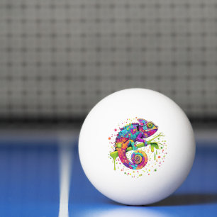 Chameleon Paint Vlekken Waterverf Style Pingpongballen