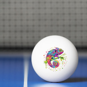 Chameleon Paint Vlekken Waterverf Style Pingpongballen