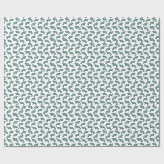 Chameleon Pattern Cadeaupapier (Vlak)