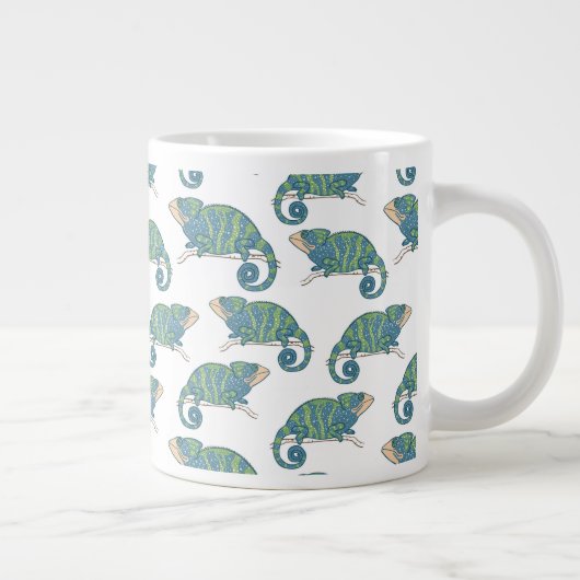 Chameleon Pattern Grote Koffiekop (Rechts)