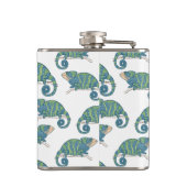 Chameleon Pattern Heupfles (Achterkant)
